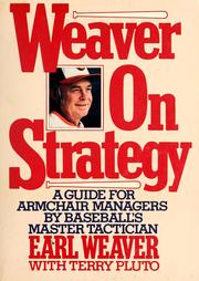 Weaver on strategy by Earl Weaver