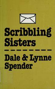 Cover of: Scribbling sisters