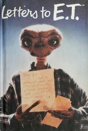 Cover of: Letters to E.T.