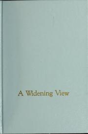 Cover of: A widening view
