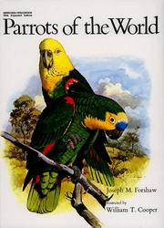 Cover of: Parrots of the world by Joseph Forshaw, Joseph Michael Forshaw