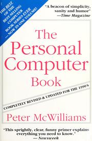 The personal computer book by Peter McWilliams