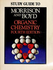 Cover of: Study guide to Organic chemistry, 4th ed.