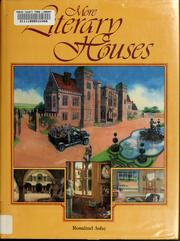 Cover of: More literary houses by Rosalind Ashe