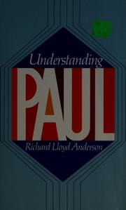 Cover of: Understanding Paul by Richard Lloyd Anderson