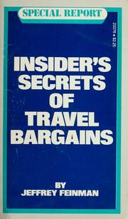 Cover of: Insider's secrets of travel bargains