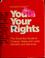 Cover of: You and your rights
