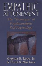 Cover of: Empathic attunement | Crayton E. Rowe
