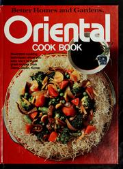 Cover of: Better homes and gardens oriental cook book by 