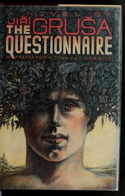 Cover of: The questionnaire, or, Prayer for a town & a friend