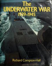 Cover of: The underwater war, 1939-1945