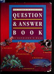 Cover of: The Simon and Schuster question and answer book