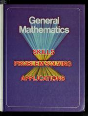 Front cover of General Mathematics by W. Gerardi
