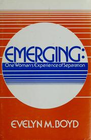 Cover of: Emerging | Evelyn M. Boyd