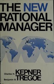 Cover of: The new rational manager