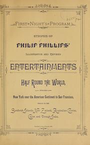 Cover of: Descriptive guide to Philip Phillips' illuminated tours and illustrated songs