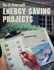 Cover of: Do-it-yourself energy saving projects