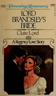 Cover of: Lord Brandsley's Bride (Coventry Romances, No 130)
