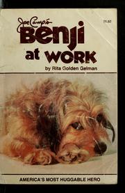 Cover of: Joe Camp's Benji at work