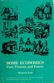Cover of: Home economics by Marjorie East