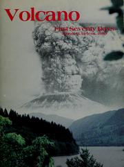Cover of: Volcano: Mount St. Helens, 1980, first seventy days