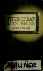 Cover of: True Great Mysteries