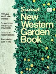 Cover of: Sunset new western garden book