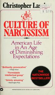Cover of: The culture of narcissism