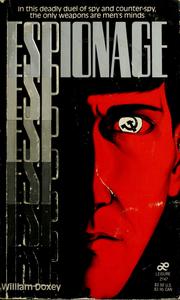 Cover of: ESPionage