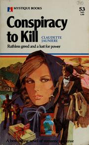 Cover of: Conspiracy to kill