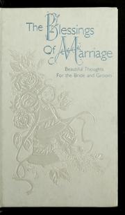 Cover of: The blessings of marriage by Tina Hacker