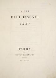 Cover of: A gli dei consenti inni