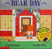 Cover of: Bear day by Jean Little