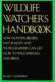 Cover of: Wildlife watcher's handbook