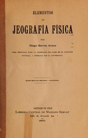 Cover of: Elementos de jeografía física