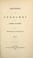 Cover of: Orations and speeches on various occasions