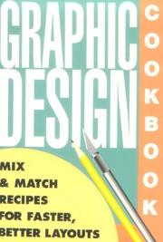 Cover of: Graphic design cookbook