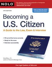 Cover of: Becoming a U.S. citizen by Ilona M. Bray
