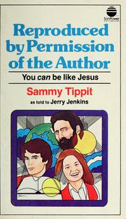 Cover of: Reproduced by permission of the author: you can be like Jesus
