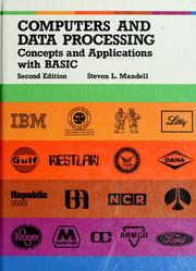 Cover of: Computers and data processing: concepts and applications with BASIC