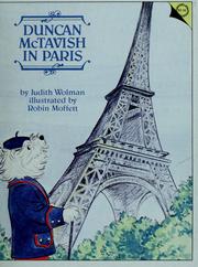 Cover of: Duncan McTavish in Paris | Judith Wolman