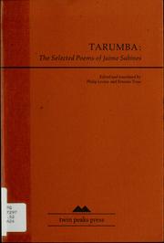 Cover of: Tarumba by Jaime Sabines