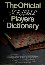 Cover of: The official Scrabble ® players dictionary. by 