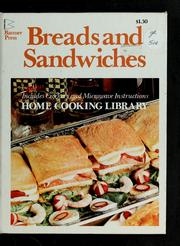 Cover of: Breads and sandwiches by 