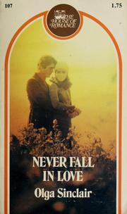 Cover of: Never fall in love