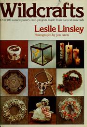 Cover of: Wildcrafts by Leslie Linsley