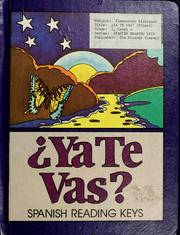 Cover of: Ya Te Vas