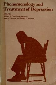 Cover of: Phenomenology and treatment of depression