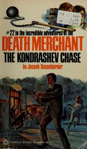 Cover of: The Kondrashev chase by Joseph Rosenberger