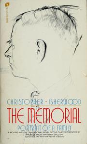 Cover of: Memorial by Christopher Isherwood